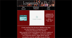 Desktop Screenshot of louisiannes.com